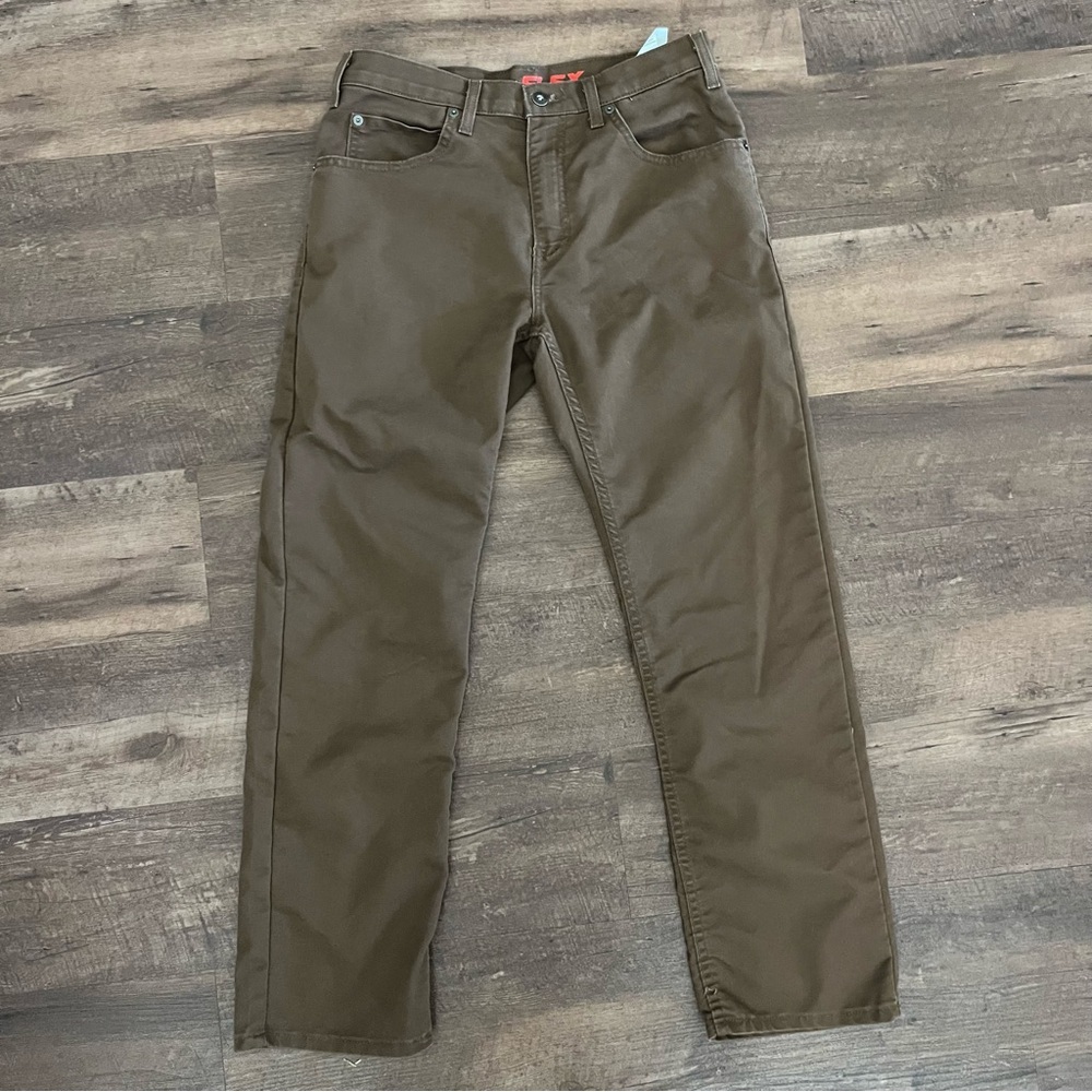 Dickies Men's Chocolate Straight Jeans